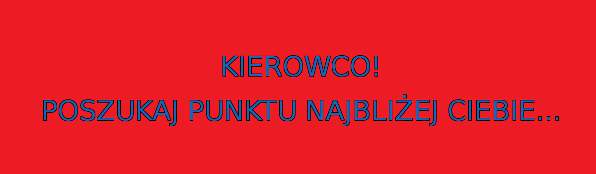 baner-kierowco